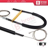 Audi Q5 SQ5 8R 8RB 2008-2018 5-Kapı 8R0839461 İçin Elektrikli Arka Sol Cam Kriko Tamir Seti