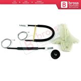 VW Amarok MK1 2H 2010-2022 4-Kapı Pickup 2H0837402 İçin Elektrikli Ön Sağ Cam Kriko Tamir Seti