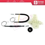 VW Amarok MK1 2H 2010-2022 4-Kapı Pickup 2H0837402 İçin Elektrikli Ön Sağ Cam Kriko Tamir Seti