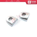 Renault Megane Scenic Laguna 2 3 Primera P12 Espace 4 Clio 3 İçin Dış Kapı Delikli Şifre Kapağı Seti