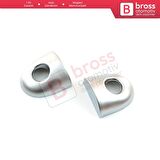 Renault Megane Scenic Laguna 2 3 Primera P12 Espace 4 Clio 3 İçin Dış Kapı Delikli Şifre Kapağı Seti