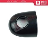 Renault Megane Scenic Laguna 2 3 Primera P12 Espace 4 Clio 3 İçin Dış Kapı Kolu Şifre Kapağı Siyah