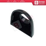 Renault Megane Scenic Laguna 2 3 Primera P12 Espace 4 Clio 3 İçin Dış Kapı Kolu Şifre Kapağı Siyah