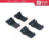 BMW X5 E53 1999-2006 51338254781 için 4 Adet Ön veya Arka Cam Kriko Tamir Klipsi 