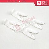 4 Adet Cam Kaldırma Mekanizması Onarım Sekmen Klipsi Tip:7