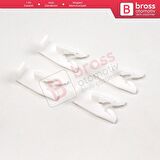 4 Adet Cam Kaldırma Mekanizması Onarım Sekmen Klipsi Tip:7