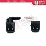 Renault 9 11 İçin 2 Adet Ön Cam Silecek Su Fıskiyesi