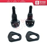 Peugeot Karsan J9 İçin 2 Adet Ön Cam Silecek Su Fıskiyesi