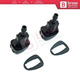 Hyundai Accent Kia İçin 2 Adet Ön Cam Silecek Su Fıskiyesi