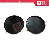 VW Jetta Bora Golf MK4 İçin 2 Adet Arka Siyah Küllük Kapağı 1J0857962H