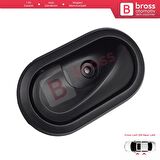 Dacia İçin Ön veya Arka Sol İç Kapı Siyah Açma Kolu