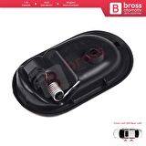 Dacia İçin Ön veya Arka Sol İç Kapı Siyah Açma Kolu