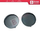 VW Jetta Bora Golf MK4 İçin 2 Adet Arka Küllük Tamir Parçası 1J0857962H Gri Renk