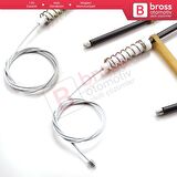 Audi A8 S8 Quattro MK2 D3 4E2 4E8 2002-2010 4E0837462B İçin Elektrikli Ön Sağ Cam Kriko Tamir Seti