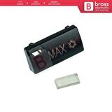 BMW X5 E53 2000-2006 5 Serisi E39 1996-2003 64116915812 İçin 1 Adet Klima Kontrol MAX Düğme Kapağı