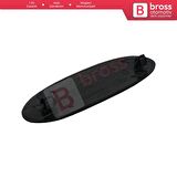 Renault Kangoo 1998-2007 için Siyah dci70 Monogram Amblemi Yazısı 8200120852