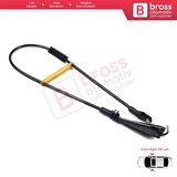 Opel Corsa D 5 Kapı için Ön Kapı İç Açma Teli 13186768