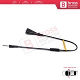 Opel Corsa D 5 Kapı için Ön Kapı İç Açma Teli 13186768