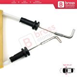 Kia Cerato Spectra için Ön Kapı İç Açma Teli 813712F000