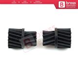 2 Adet Mercedes W203 W211 CLK W209 A209 için Kapı Kilit Tamir Dişlisi 2037200135