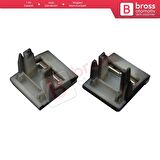 Porsche İçin 2 Adet Ön Kapılar Cam Açma Düğme Kapağı 7PP959858R DML