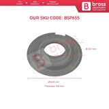 Renault 9 11 1981–2001 5 GT Turbo 7701021983 İçin Distribütör Toz Koruyucu Diyafram Kapağı