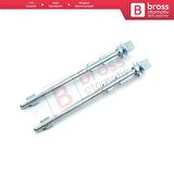 Peugeot Citroen Fiat Lancia Eurovans 1994-2002 İçin 2 Adet Sürgülü Kapı Kolu Kilit Pimi 140 mm