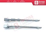 Peugeot Citroen Fiat Lancia Eurovans 1994-2002 İçin 2 Adet Sürgülü Kapı Kolu Kilit Pimi 140 mm