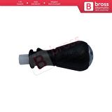 Peugeot 106 206 306 406 İçin Vites Topuzu Adaptör 2403AP Siyah Mat Krom