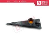 Renault İçin Beyaz Sağ Yan Çamurluk Sinyali 8200027151