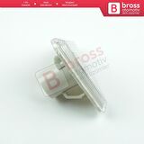 Renault Kangoo 2 3 İçin Beyaz Yan Çamurluk Sinyali 8200439492