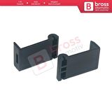 BMW E53 E61 E83 E91 için 2 Adet Sunroof Mekanizma Tamir Clipsi