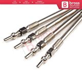 Citroen Peugeot Mazda İçin 4 Adet Isıtma Bujisi 1447128, GX4127