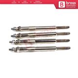 Citroen Peugeot Fiat İçin 4 Adet Isıtma Bujisi GX117, 0100226492