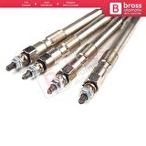 için 4 Adet Isıtma Bujisi GX120, 100226246 Citroen Peugeot 2.5 TDI