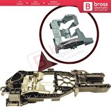 VW Passat 3C B6 B7 CC 357 İçin Ön veya Arka Sağ Dış Kapı Kolu Destek Kilit Demiri 3C0837886