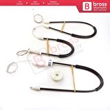 Mercedes SL R230 2001-2012 2-Kapı Convertible Roadster A2307200446 İçin Sağ Cam Kriko Tamir Seti