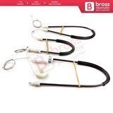 Mercedes SL R230 2001-2012 2-Kapı Convertible Roadster A2307200446 İçin Sağ Cam Kriko Tamir Seti