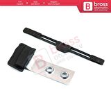 BMW E36 E46 İçin 2 Parça Sunroof Kaydırıcı Mekanizması Klipsi 54138246027 54138246025