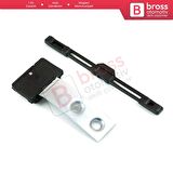 BMW E36 E46 İçin 2 Parça Sunroof Kaydırıcı Mekanizması Klipsi 54138246027 54138246025