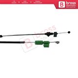 VW Transporter T5 2003-2015 için Kalorifer Kumanda Teli 7H2819837C