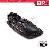 Renault Fluence Megane MK3 Clio MK4 Captur için SAĞ İç Kapı Açma Kolu SİYAH 806710001R