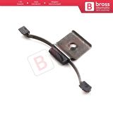 Volvo için Sunroof Tamir Metal Trim Klipsi 9483170