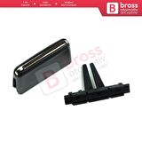 BMW E90 E91 E92 E93 64229130458 İçin Ön Panel A/C Klima Havalandırma Yönlendirme Panel Düğme Klipsi