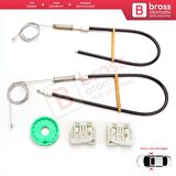 Maserati Quattroporte MK5 M139 2003-2012 İçin Elektrikli Ön Sağ veya Sol Cam Kriko Tamir Seti