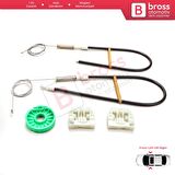 Maserati Quattroporte MK5 M139 2003-2012 İçin Elektrikli Ön Sağ veya Sol Cam Kriko Tamir Seti