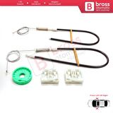 Maserati Quattroporte MK5 M139 2003-2012 İçin Elektrikli Ön Sağ veya Sol Cam Kriko Tamir Seti