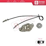 Hyundai Starex H-1 MK1 A1 1997-2007 824034A010 İçin Elektrikli Ön Sol Cam Kriko Tamir Seti