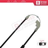 Volvo S40 V40 MK1 644 645 1995-2004 4/5-Kapı 30623449 İçin Elektrikli Ön Sağ Cam Kriko Tamir Seti