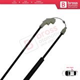 Volvo S40 V40 MK1 644 645 1995-2004 4/5-Kapı 30623453 İçin Elektrikli Arka Sağ Cam Kriko Tamir Seti